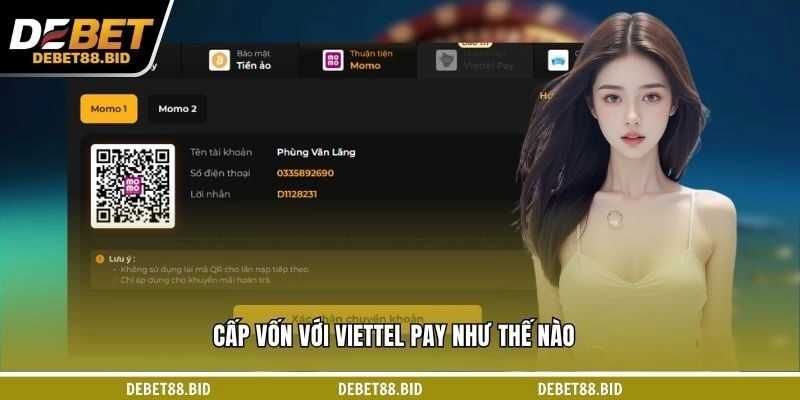 Cấp vốn với Viettel Pay như thế nào?