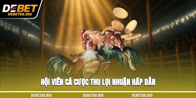 Hội viên cá cược thu lợi nhuận hấp dẫn