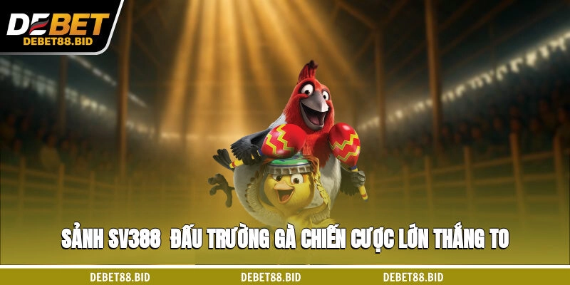 Sảnh SV388 - Đấu Trường Gà Chiến, Cược Lớn Thắng To